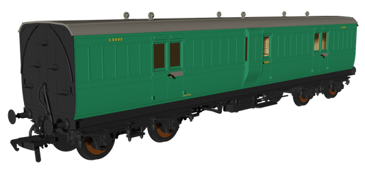 'Evolution' 48' BR Malachite Non-Corridor Full Brake No.S9995