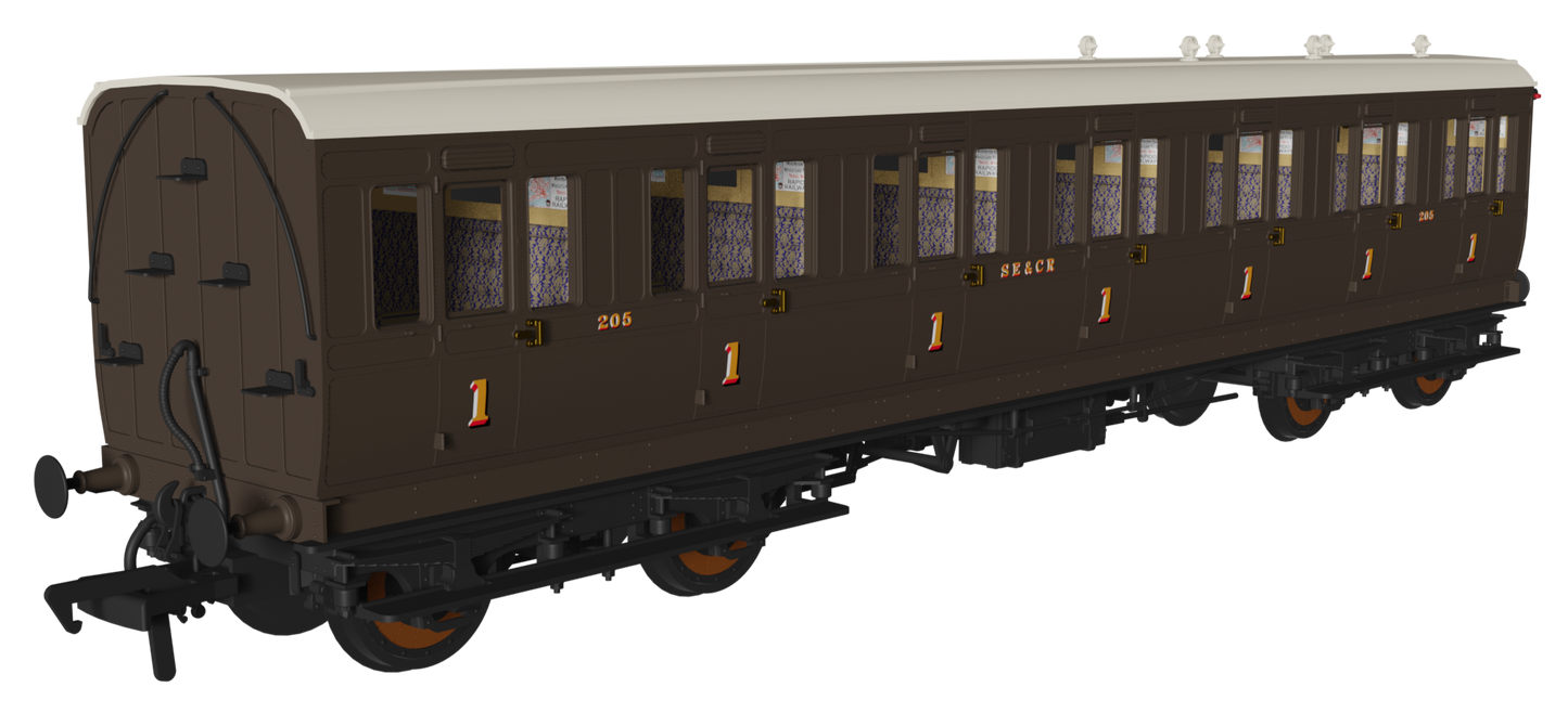 'Evolution' 48' SECR Wellington Brown Non-Corridor First No.205