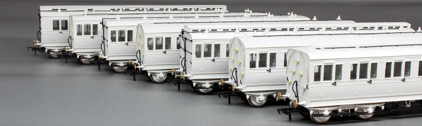 48' SDJR ‘Evolution’ Bogie Coach Non-Corridor Carriage No.85, No.71 & No.15 3-Pack