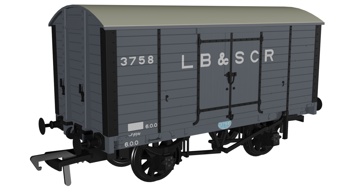 LB&SCR Dia.8-Ton Goods Van LB&SCR No.3758