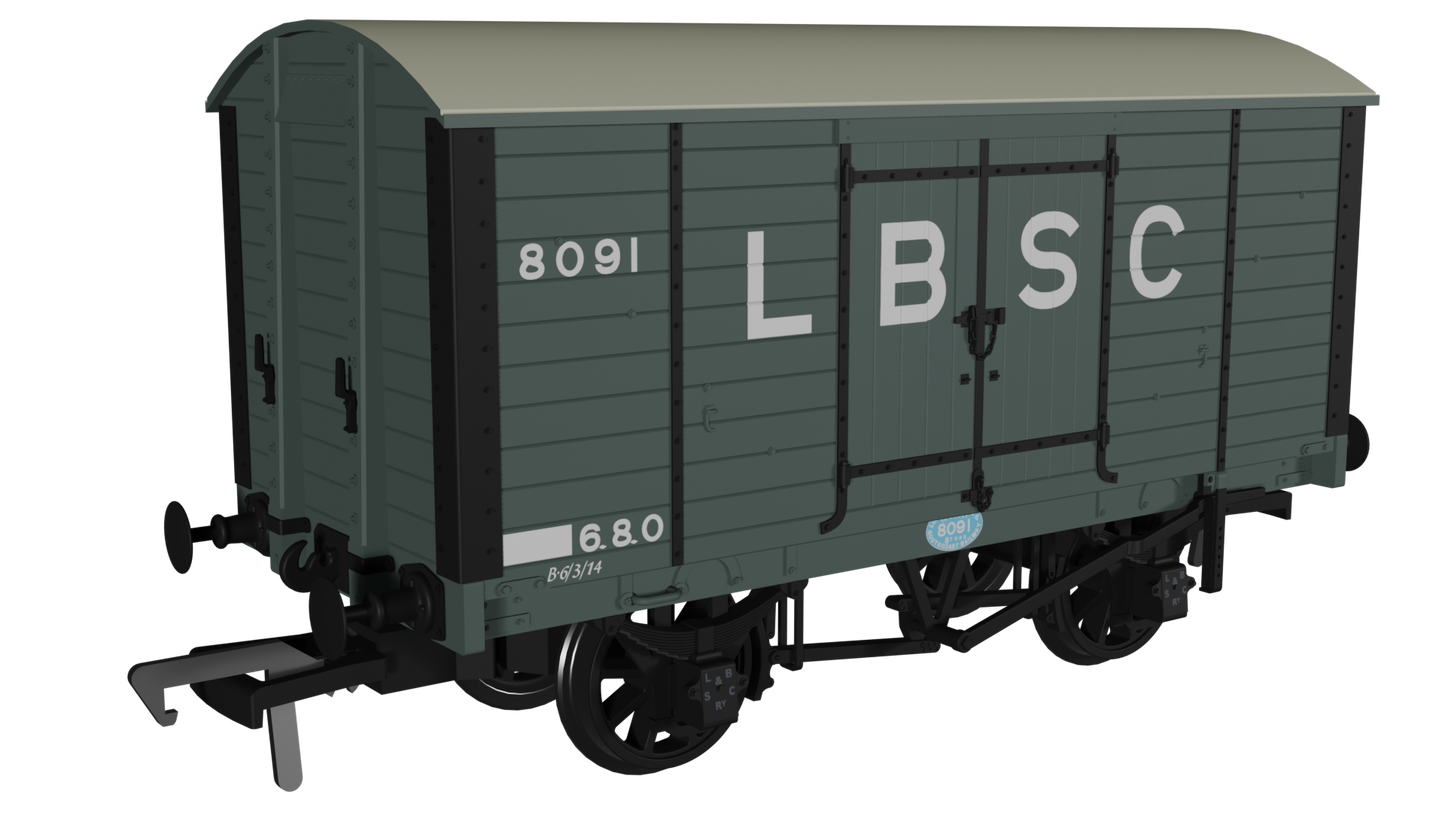 LB&SCR Dia.8-Ton Goods Van LBSC No.8091