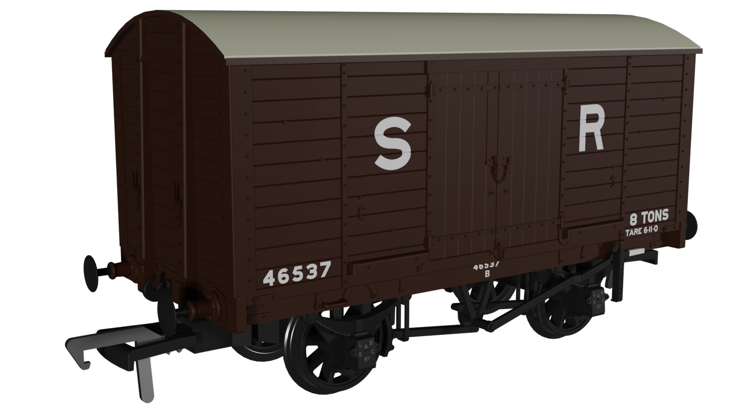 LB&SCR Dia.8-Ton Goods Van SR (pre-36) No.46537