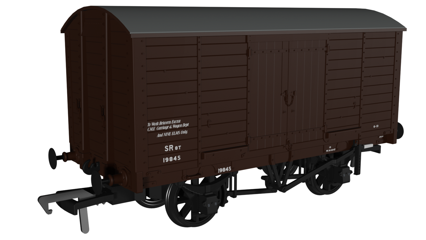 LB&SCR Dia.8-Ton Goods Van SR (post-36) Departmental No.1984S