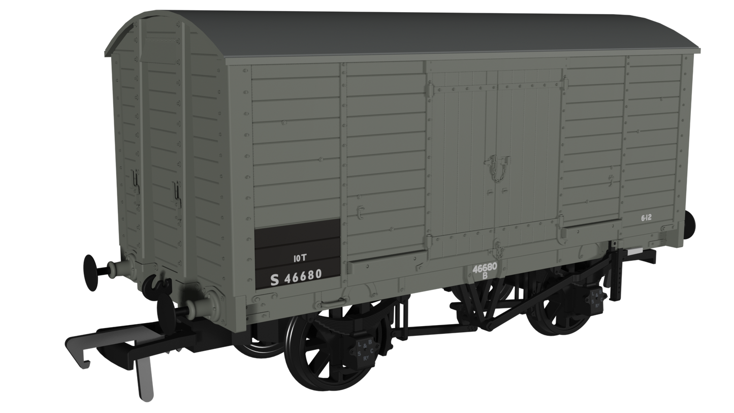 LB&SCR Dia.8-Ton Goods Van BR No.S46680