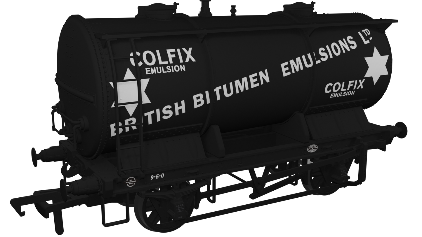 Chemical Tank Wagon - British Bitumen Emulsions 'Colfix' No.82