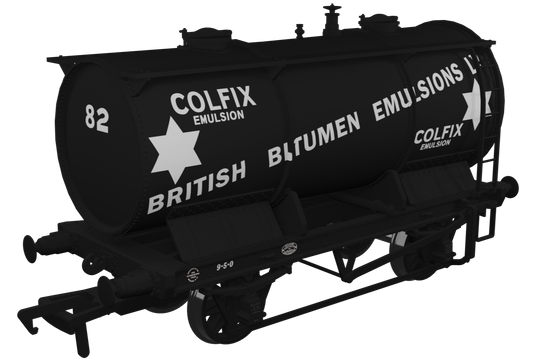Chemical Tank Wagon - British Bitumen Emulsions 'Colfix' No.82