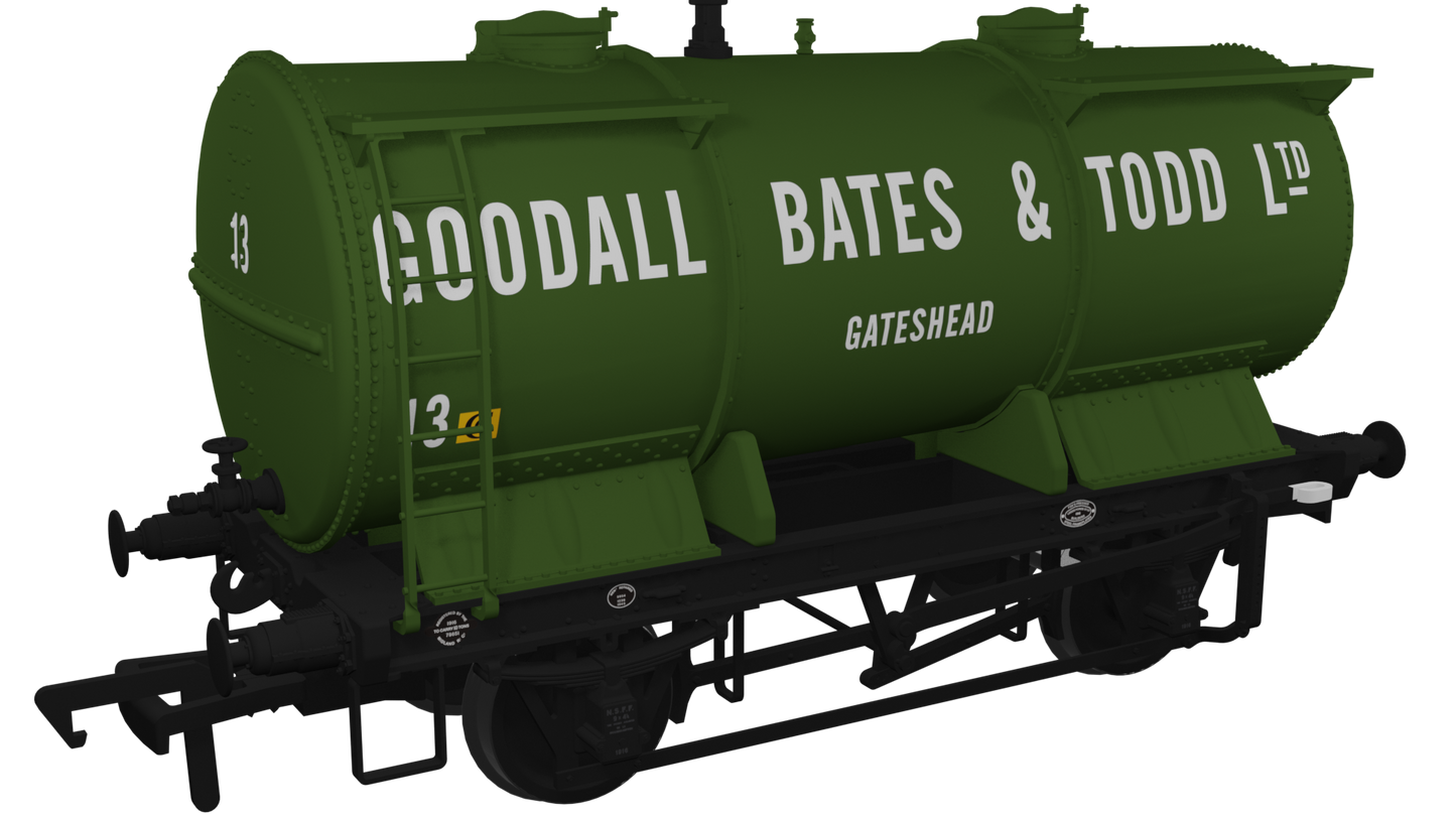 Chemical Tank Wagon - Goodall, Bates & Todd No.13