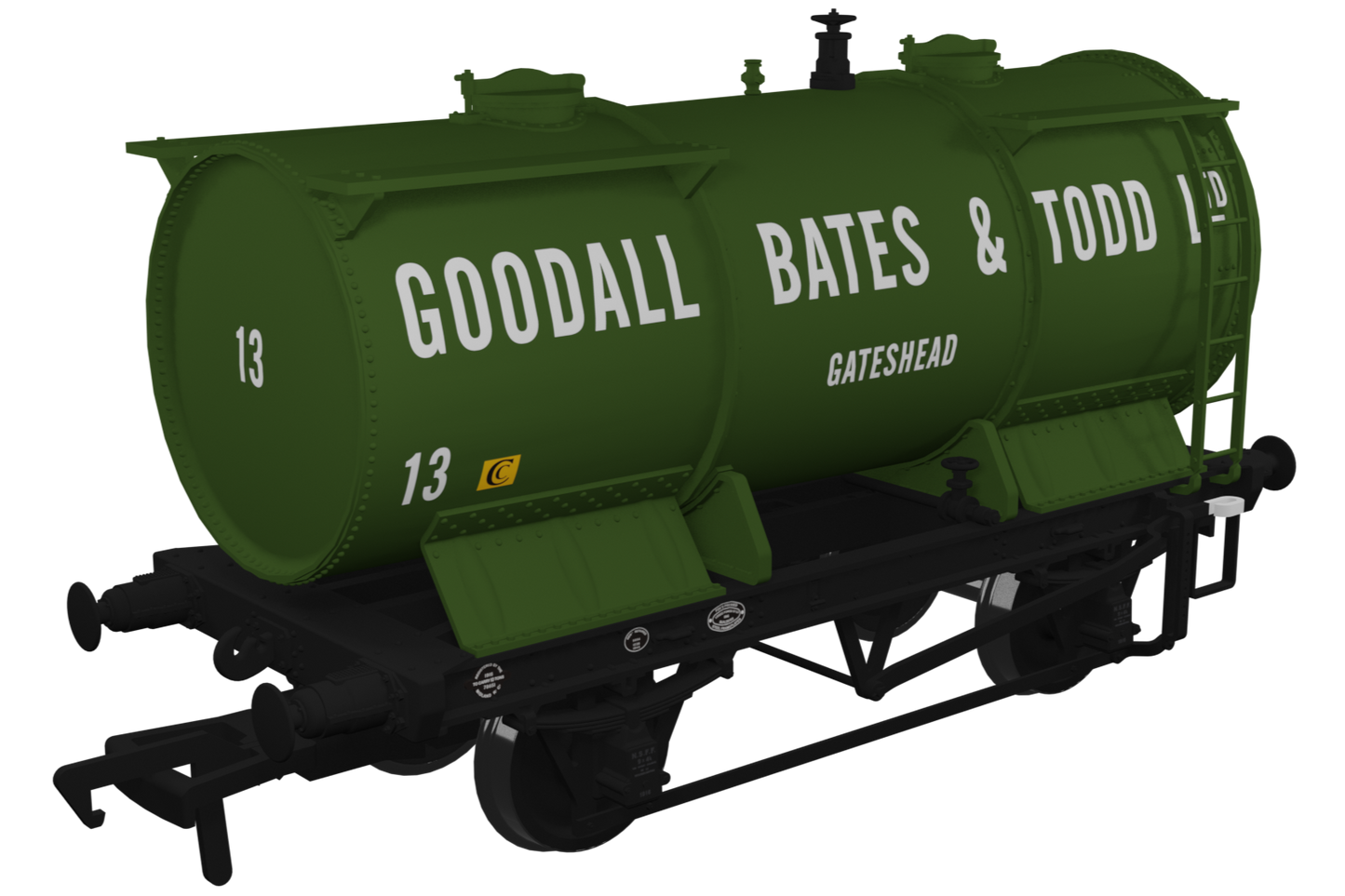 Chemical Tank Wagon - Goodall, Bates & Todd No.13