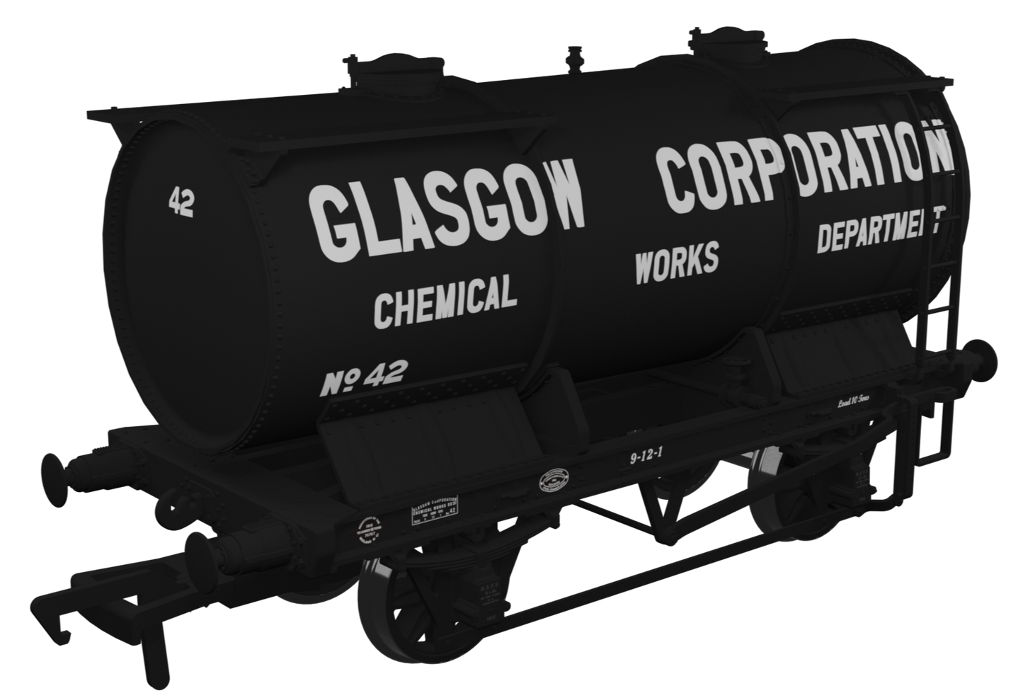 Chemical Tank Wagon - Glasgow Corporation Chemical Department No.42