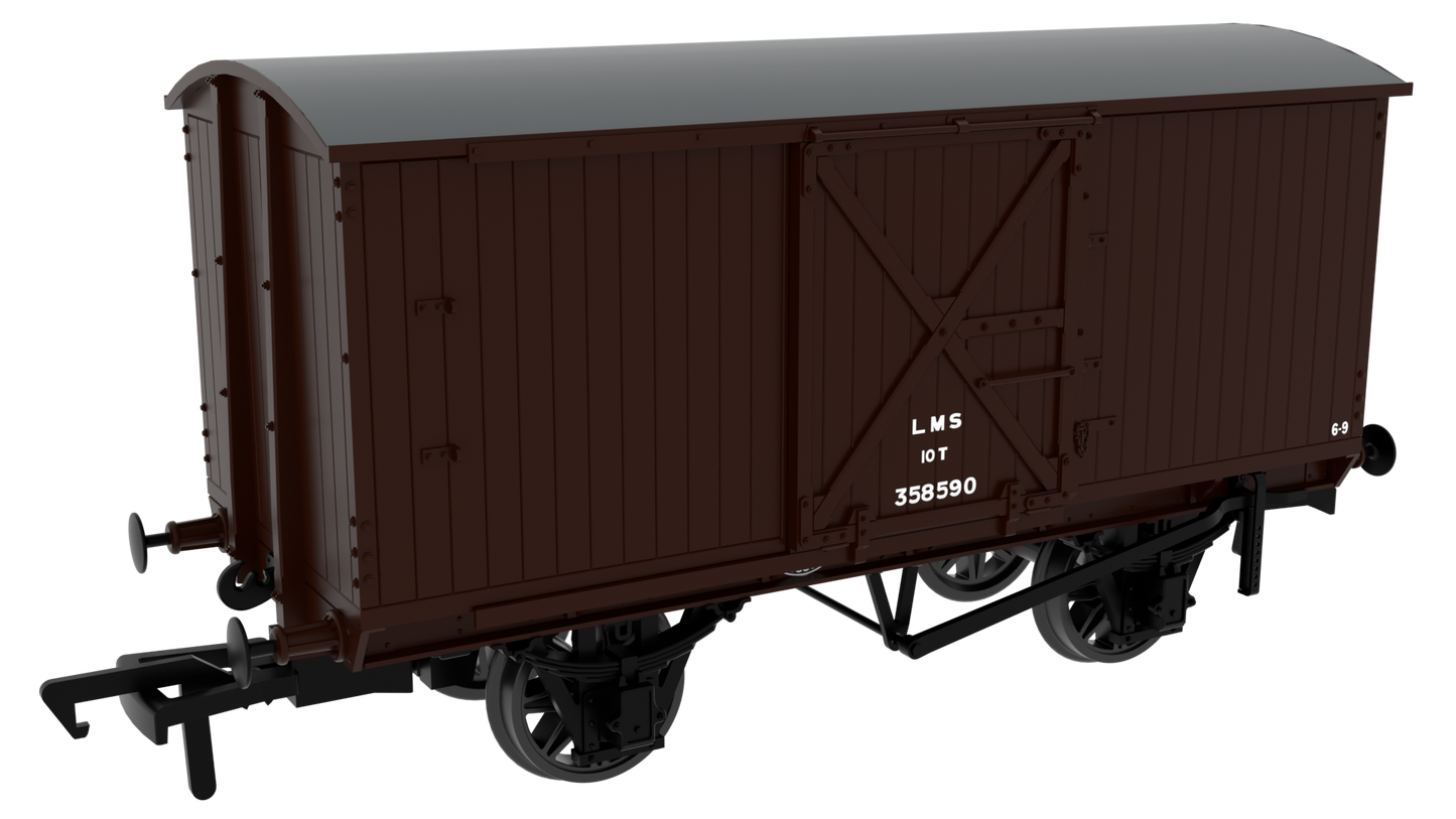 GCR Dia. 17B Van - No. 358590 LMS Bauxite (post-’36)