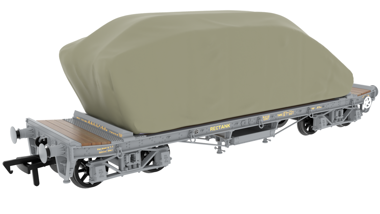 WD 35T Rectank No.12087 Grey (Tank Load)