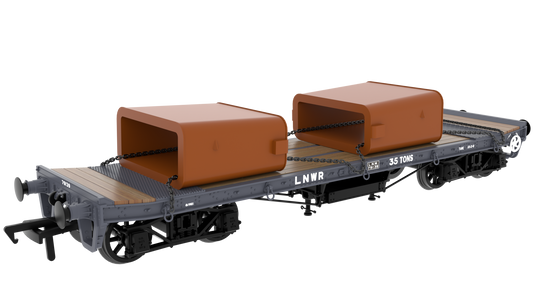 WD 35T Rectank No.79139 LNWR Grey (Mould Load)