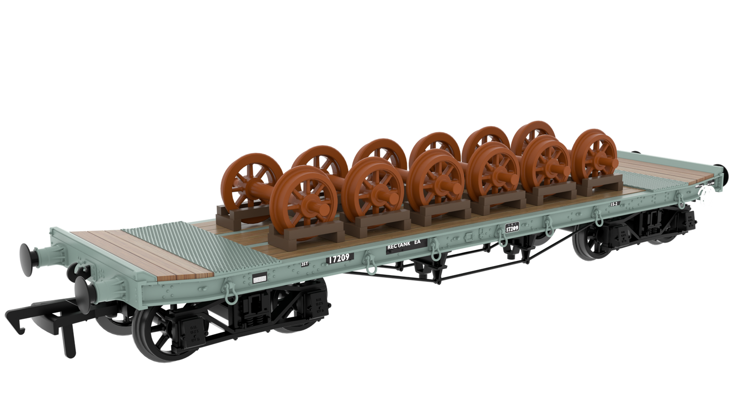 WD 35T Rectank No.E17209 BR Grey (Wheel Load)