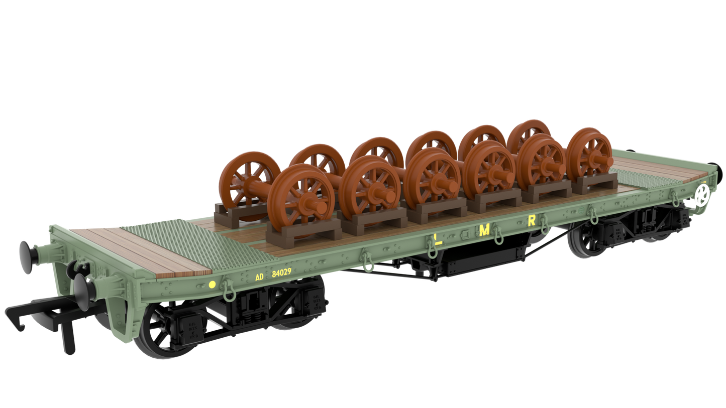 WD 35T Rectank No.AD84029 LMR Green (Wheel Load)