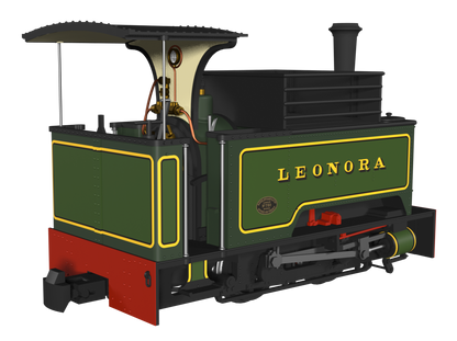 Sirdar Class 0-4-0 Kerr, Stuart & Co. Long-Tank ‘Leonora’ Lined Green Steam Locomotive - DCC Fitted
