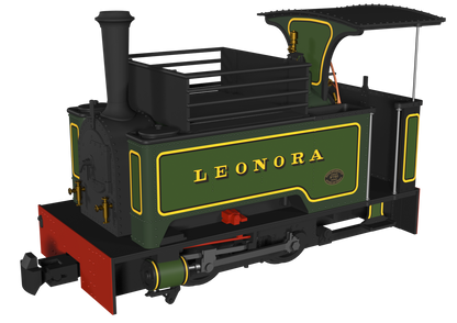 Sirdar Class 0-4-0 Kerr, Stuart & Co. Long-Tank ‘Leonora’ Lined Green Steam Locomotive - DCC Fitted