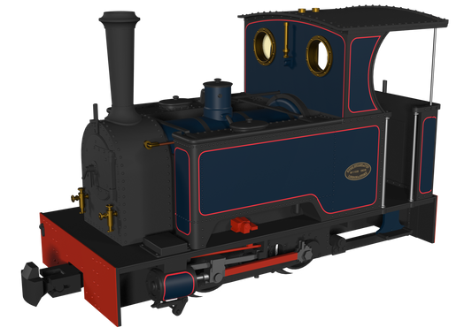 Sirdar Class 0-4-0 Kerr, Stuart & Co. Short-Tank 'What If' - Lined Dark Blue Steam Locomotive