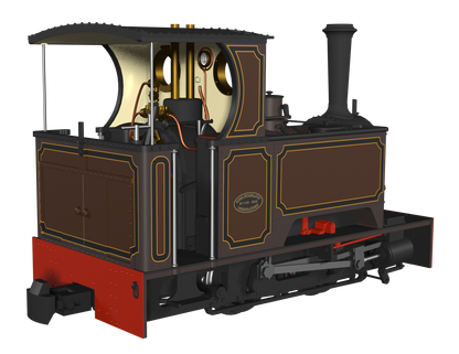 Sirdar Class 0-4-0 Kerr, Stuart & Co. Short-Tank 'What If' - Lined Umber Steam Locomotive - DCC Fitted