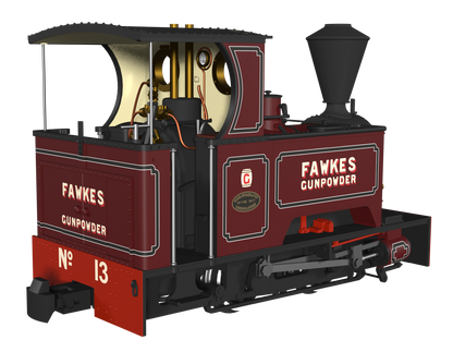 Sirdar Class 0-4-0 Kerr, Stuart & Co. Short-Tank 'What If' - G. Fawkes Lined Maroon Steam Locomotive - DCC Fitted