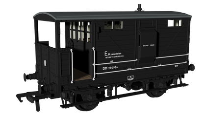 LNWR D17b Brake - BR Departmental No.DM280936