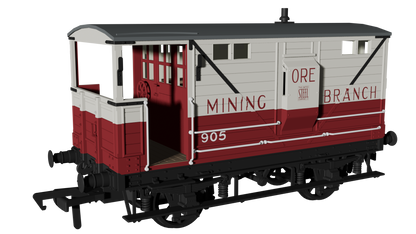 LNWR D17b Brake - Ore Mining Branch No.905