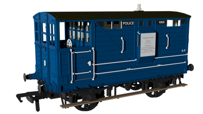 LNWR D17b Brake - Police Blue No.K-9