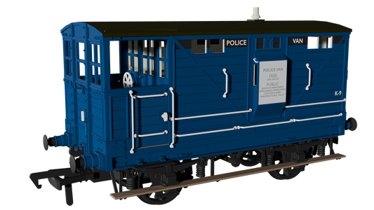 LNWR D17b Brake - Police Blue No.K-9