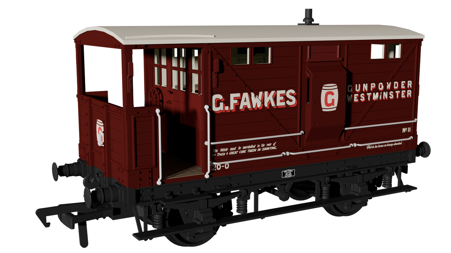 LNWR D17b Brake - G. Fawkes No.11