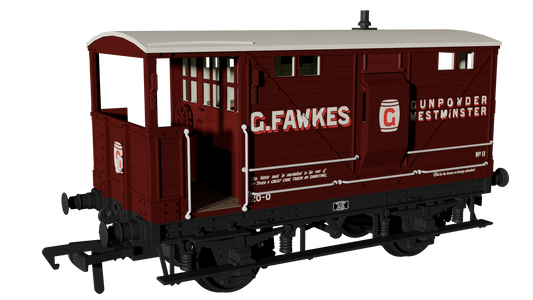 LNWR D17b Brake - G. Fawkes No.11