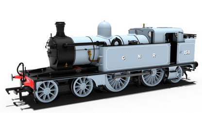 GNR C2 Tank No.1511 GNR Grey Steam Locomotive - DCC Sound