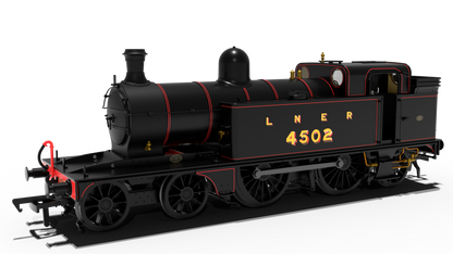 LNER C12 Tank No.4502 LNER Lined Black Steam Locomotive