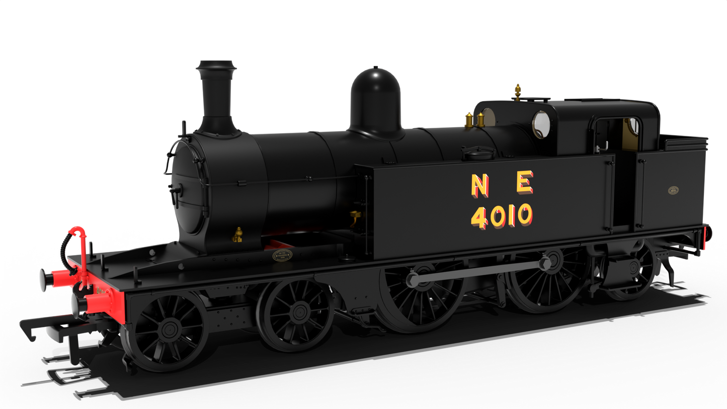 LNER C12 Tank No.4010 LNER Wartime Black Steam Locomotive