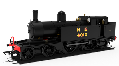 LNER C12 Tank No.4010 LNER Wartime Black Steam Locomotive - DCC Sound