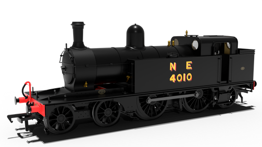 LNER C12 Tank No.4010 LNER Wartime Black Steam Locomotive - DCC Sound
