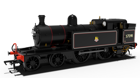 LNER C12 Tank No.67391 BR Lined Black (Early Crest) Steam Locomotive - DCC Sound