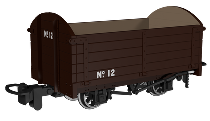 990002 Dropside Open - Plain Brown No.12