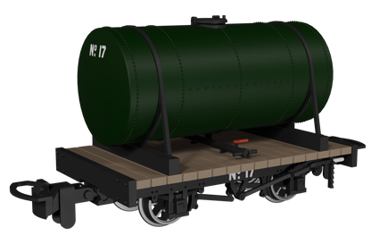Cylindrical Tank -  Plain Green No.17