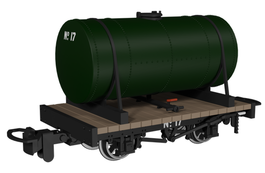 Cylindrical Tank -  Plain Green No.17
