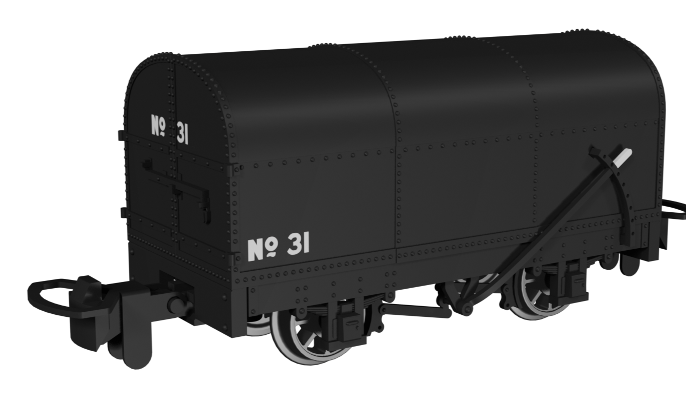 Gunpowder Van -  Plain Black No.31