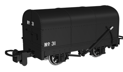 990201 Gunpowder Van - Plain Black No.31