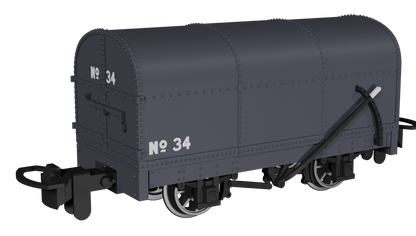 990203 Gunpowder Van - Plain Dark Grey No.34