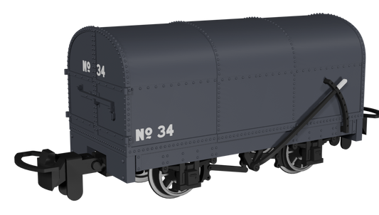 Gunpowder Van -  Plain Dark Grey No.34