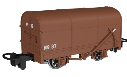 990204 Gunpowder Van - Plain Rusty Brown No.37