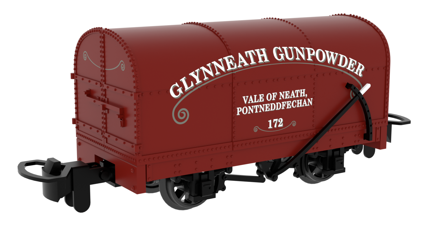990209 009 Gunpowder Van -  Glynneath Gunpowder No.172