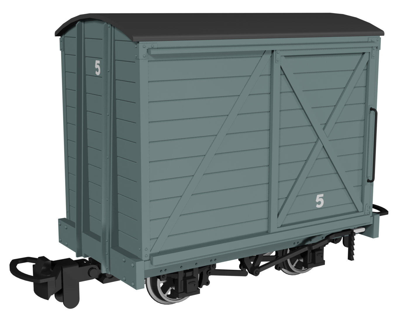 Covered Van -  Plain Grey No.5