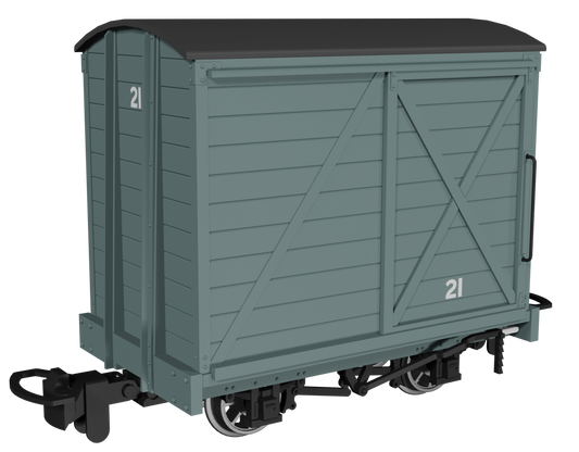 Covered Van -  Plain Grey No.21