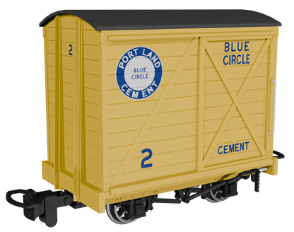 Covered Van -  Blue Circle No.2