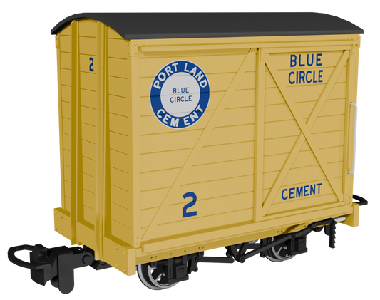 Covered Van -  Blue Circle No.2