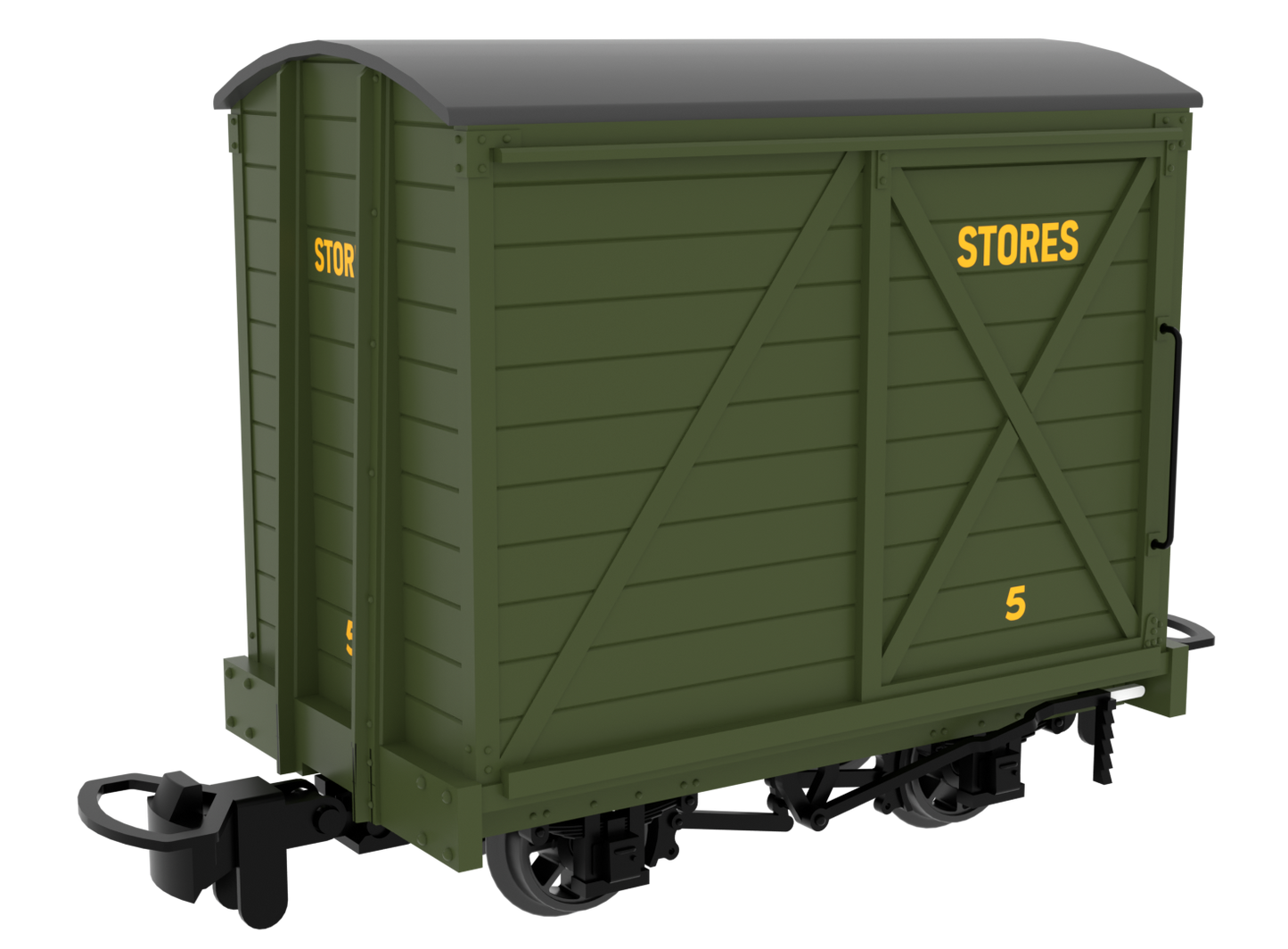 990315 009 Covered Van -  Plain Green STORES No.5