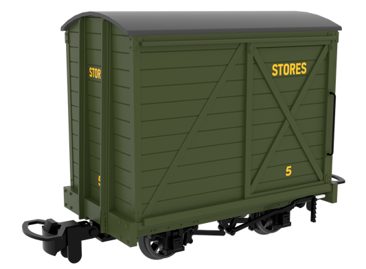 990315 009 Covered Van -  Plain Green STORES No.5